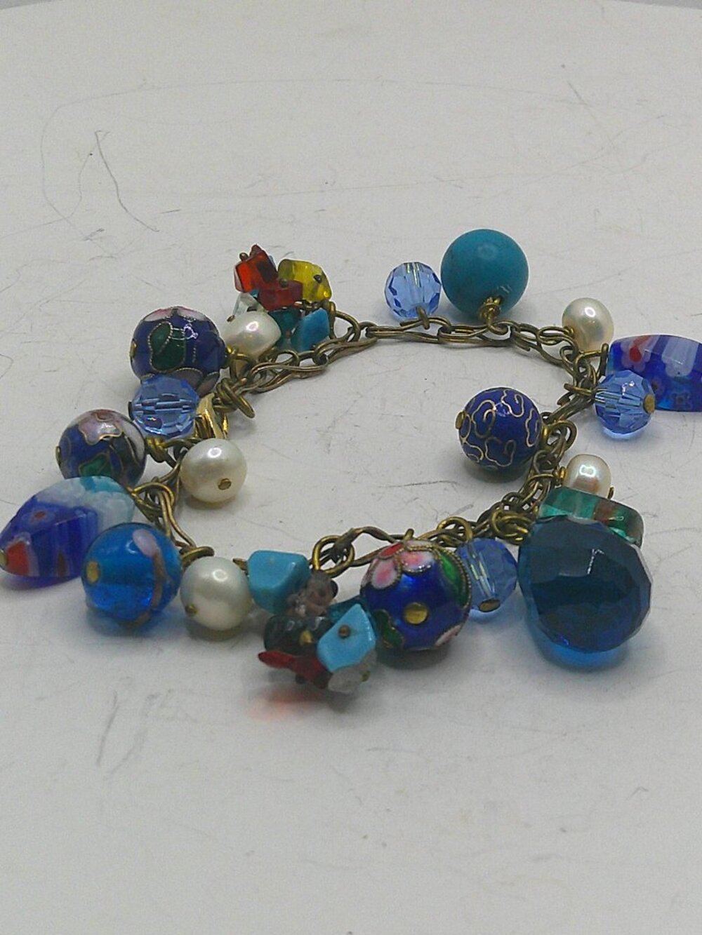 Glass Bead Bracelet